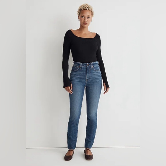 Madewell Curvy Perfect Vintage Jean, 25P, NEW with magic pockets - Picture 1 of 8